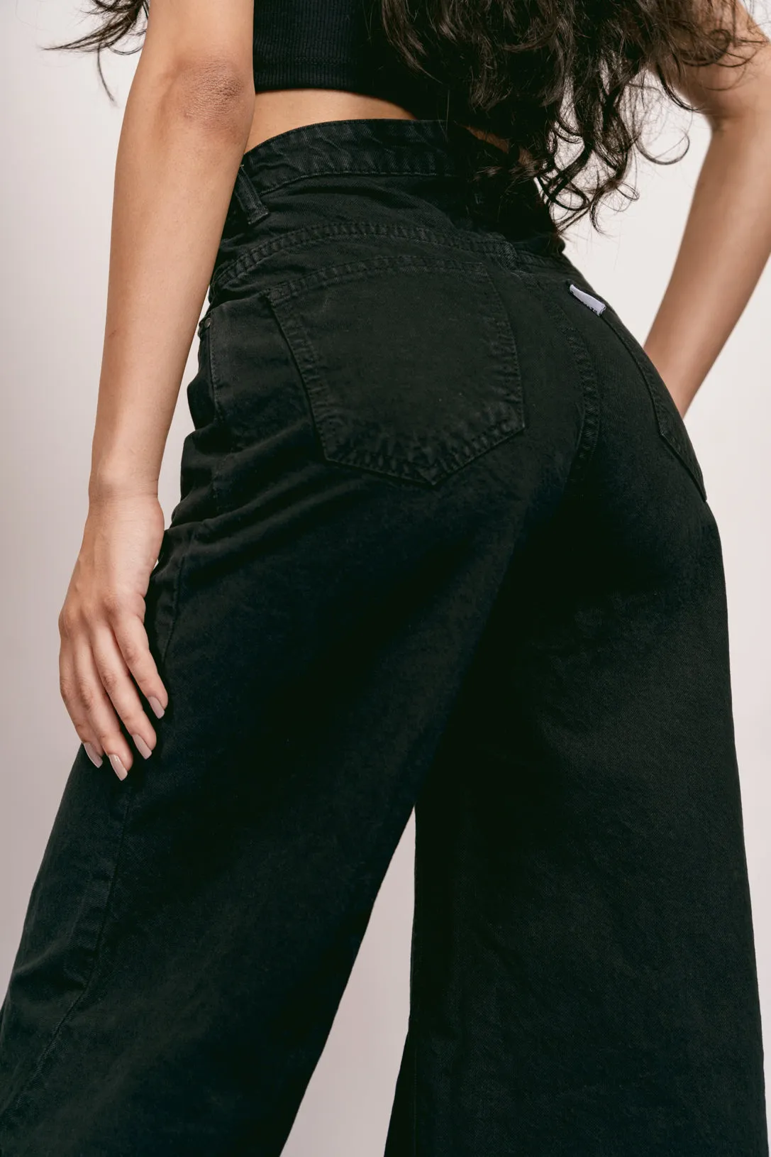 Black Flare Jeans