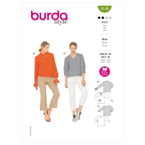 Burda Pattern 6146 Misses' Blouse