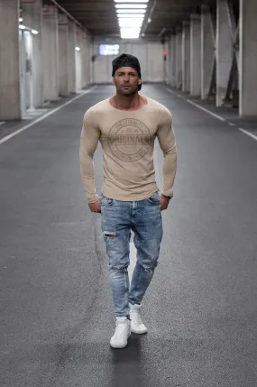 Casual Mens Long Sleeve T-shirt "Originals" MD911