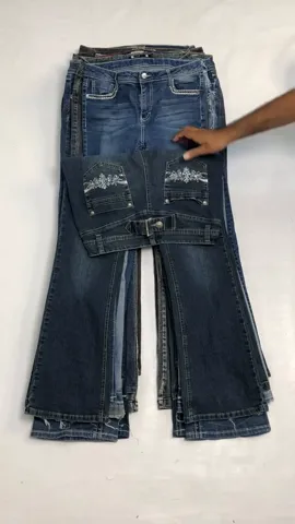 Custom handpick Flared Jeans 18 Pieces 13-August-2024