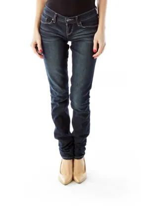 Dark Blue Skinny Jeans'