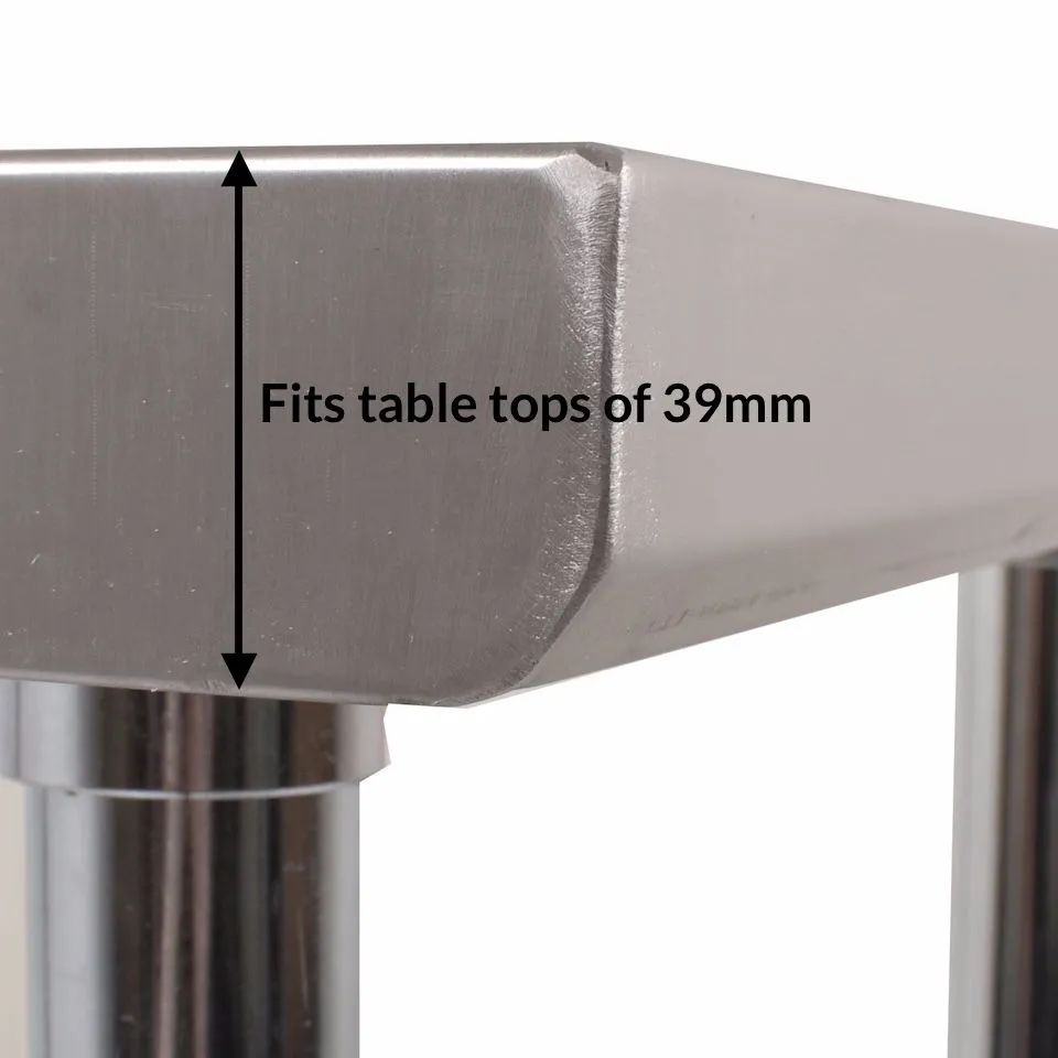 Empire Stainless Steel Double Over Shelf 1200mm Wide - OSD-1248