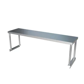 Empire Stainless Steel Single Over Shelf 1200mm Wide - OS-1200