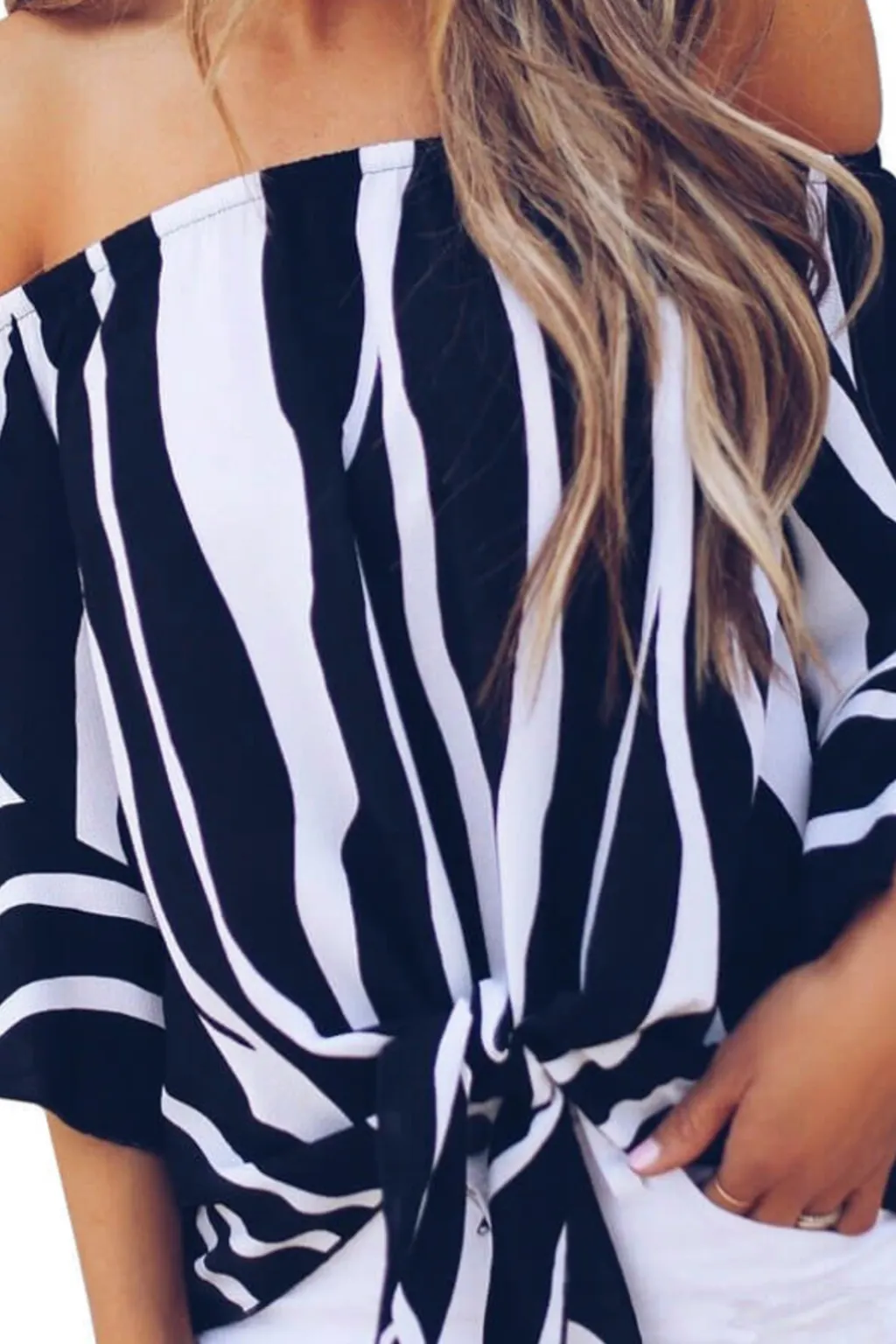 Empire Stripes Blouse