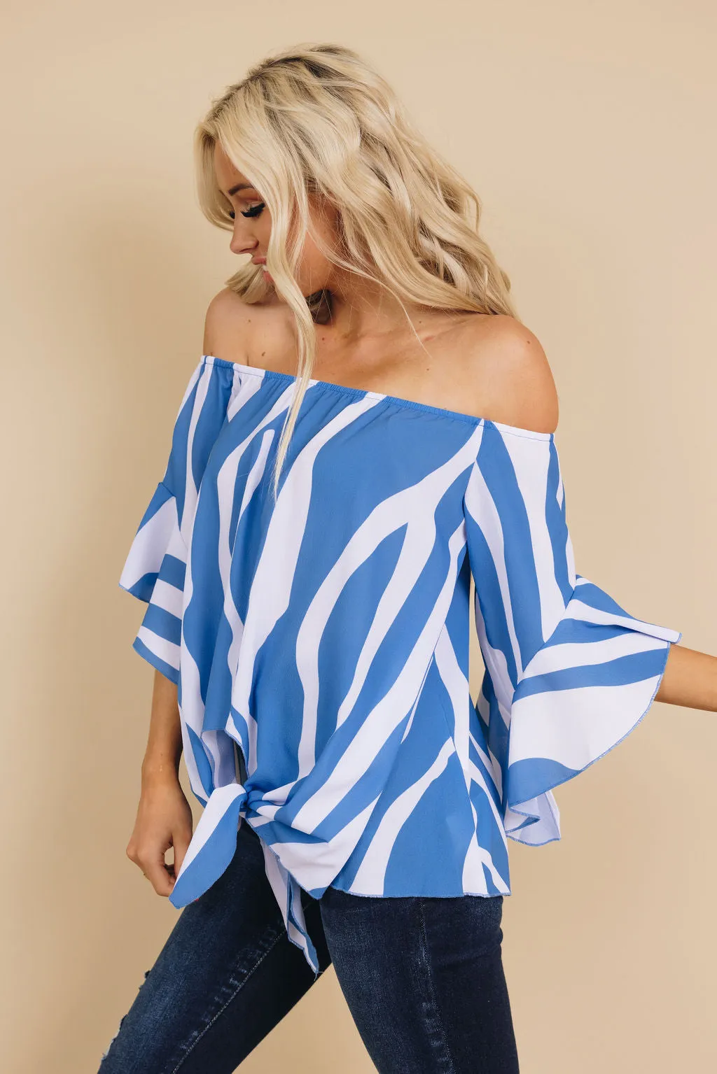 Empire Stripes Blouse