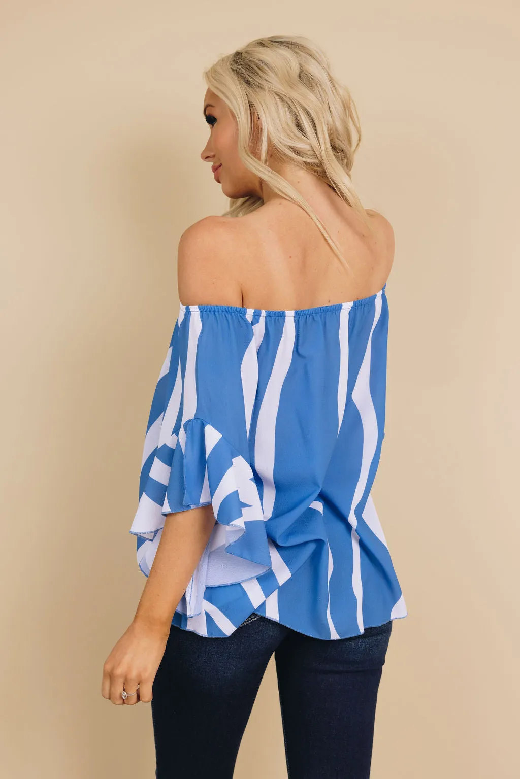 Empire Stripes Blouse