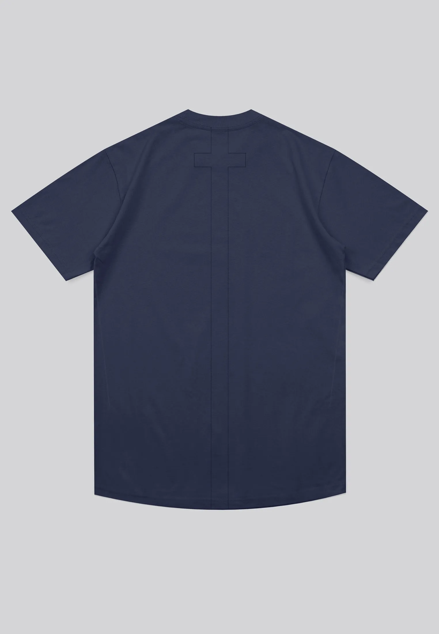 ESSENTIAL BIG SKELETON INDIGO T-SHIRT