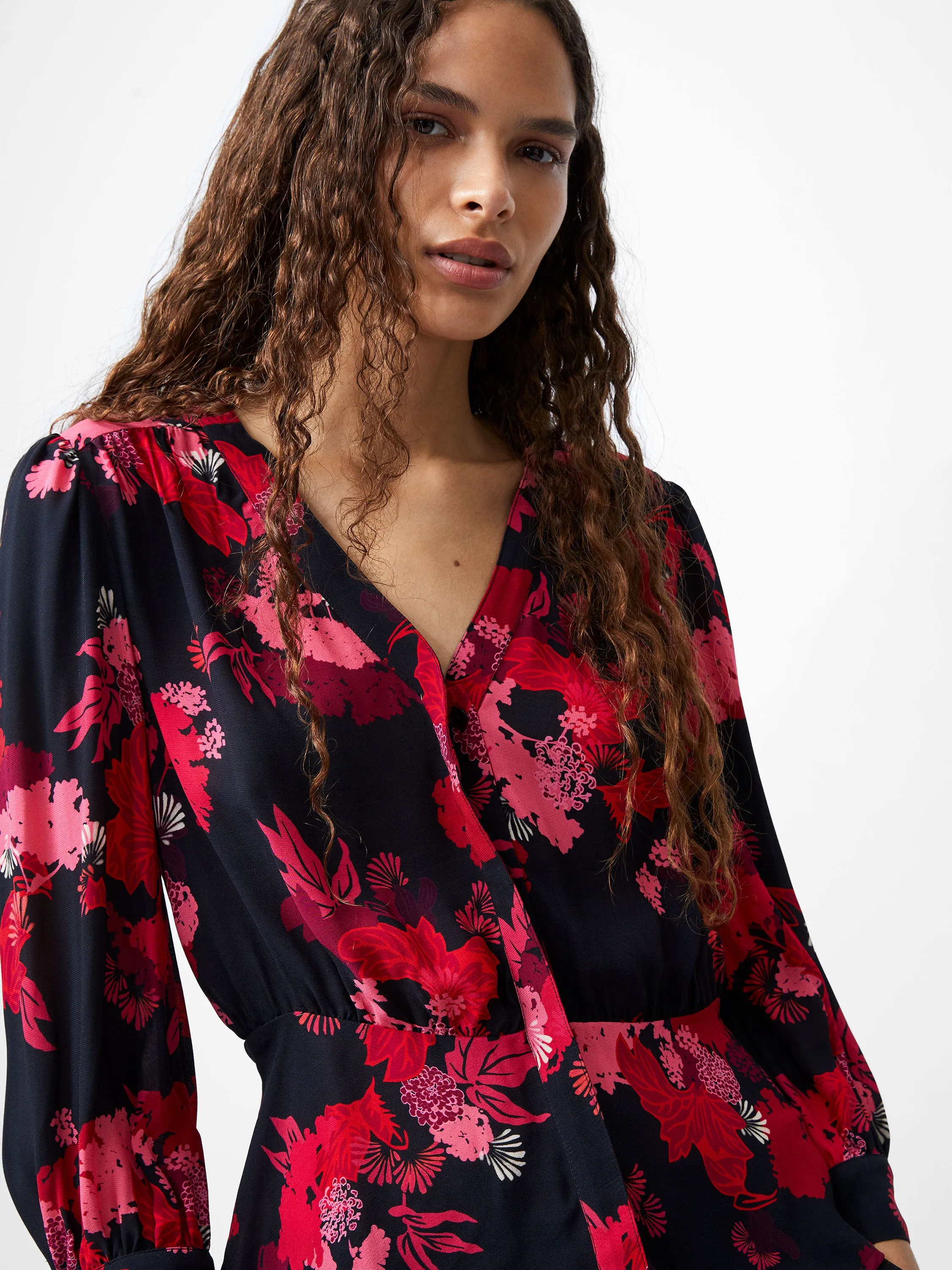 Foliage Chiara Balloon Sleeve Top