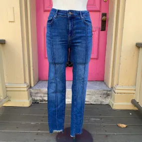 Free People step hem skinny jeans size 6 NWT