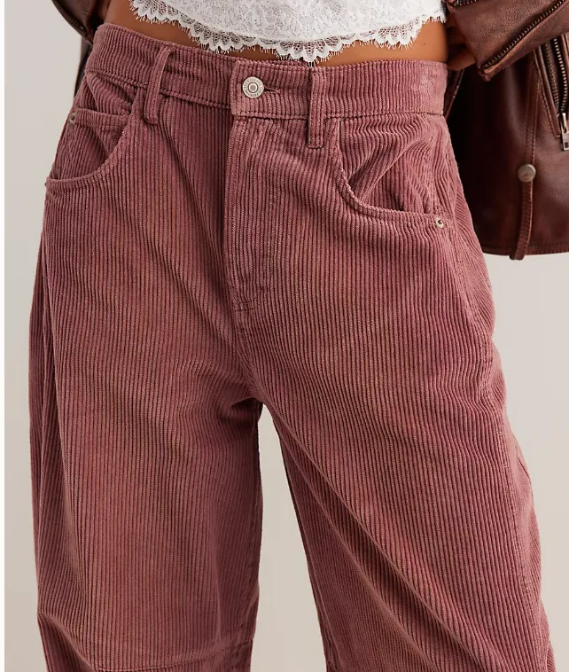 Good luck cord barrel trouser