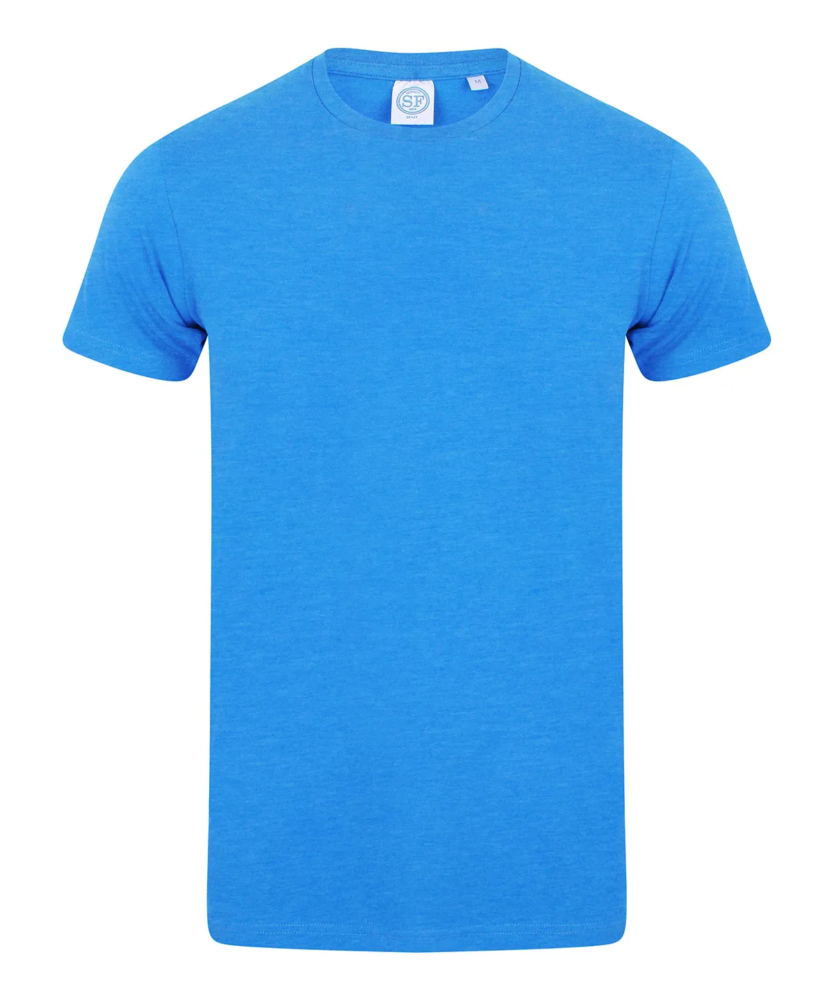 Heather Blue - Men's feel good stretch t-shirt