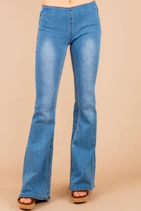 It's A Revolution Denim Blue Flare Jeans