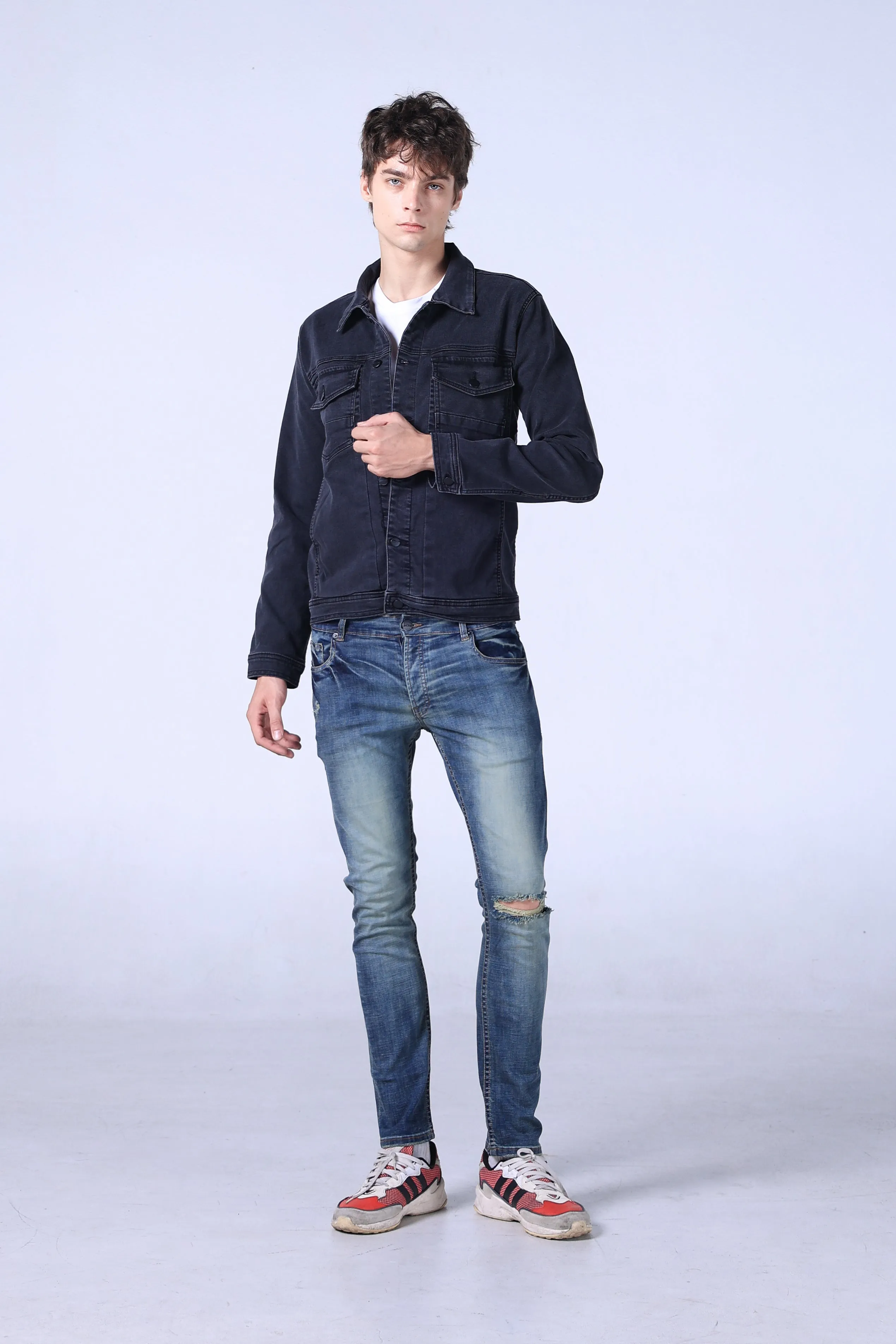 Jack Russel - Men Jeans - Handwerk J-FOX Skinny Fit Acid Blue