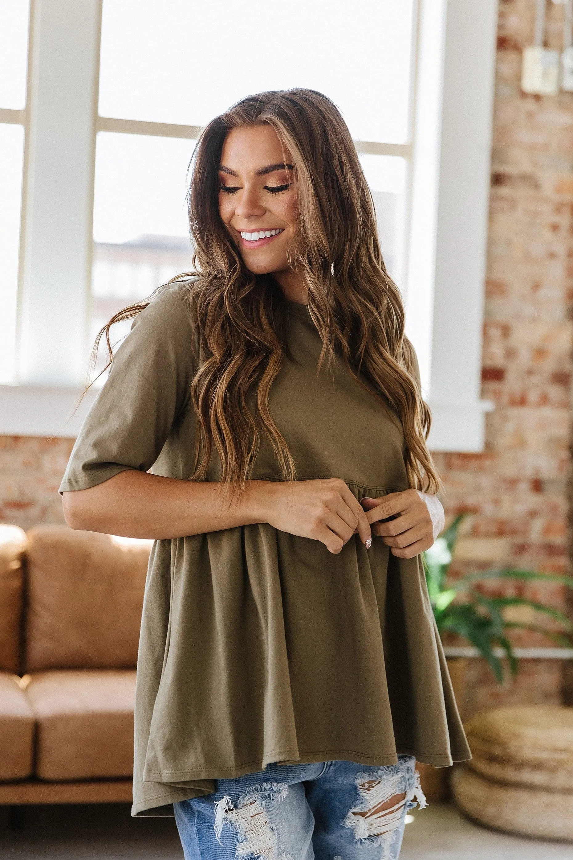 Jess Empire Waist Tunic | S-XL