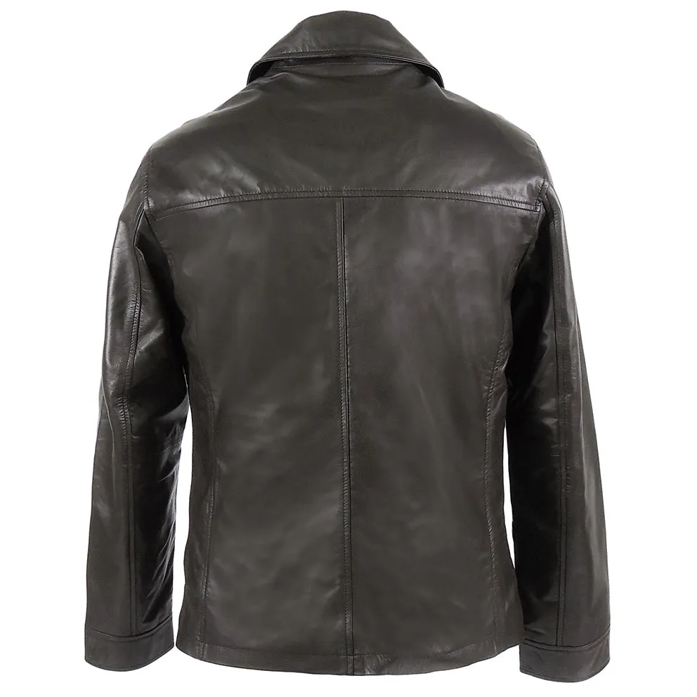 Kilimanjaro Mens Hunter Tan Leather Jacket