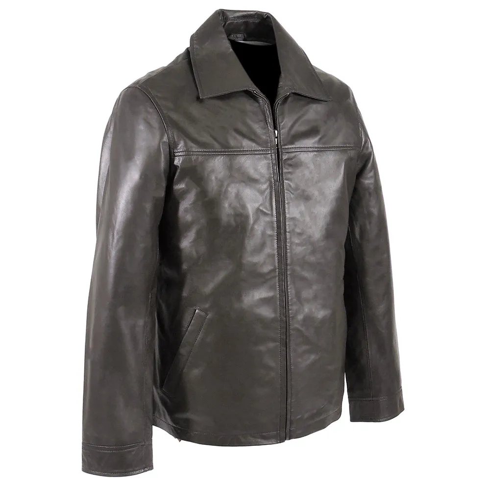 Kilimanjaro Mens Hunter Tan Leather Jacket