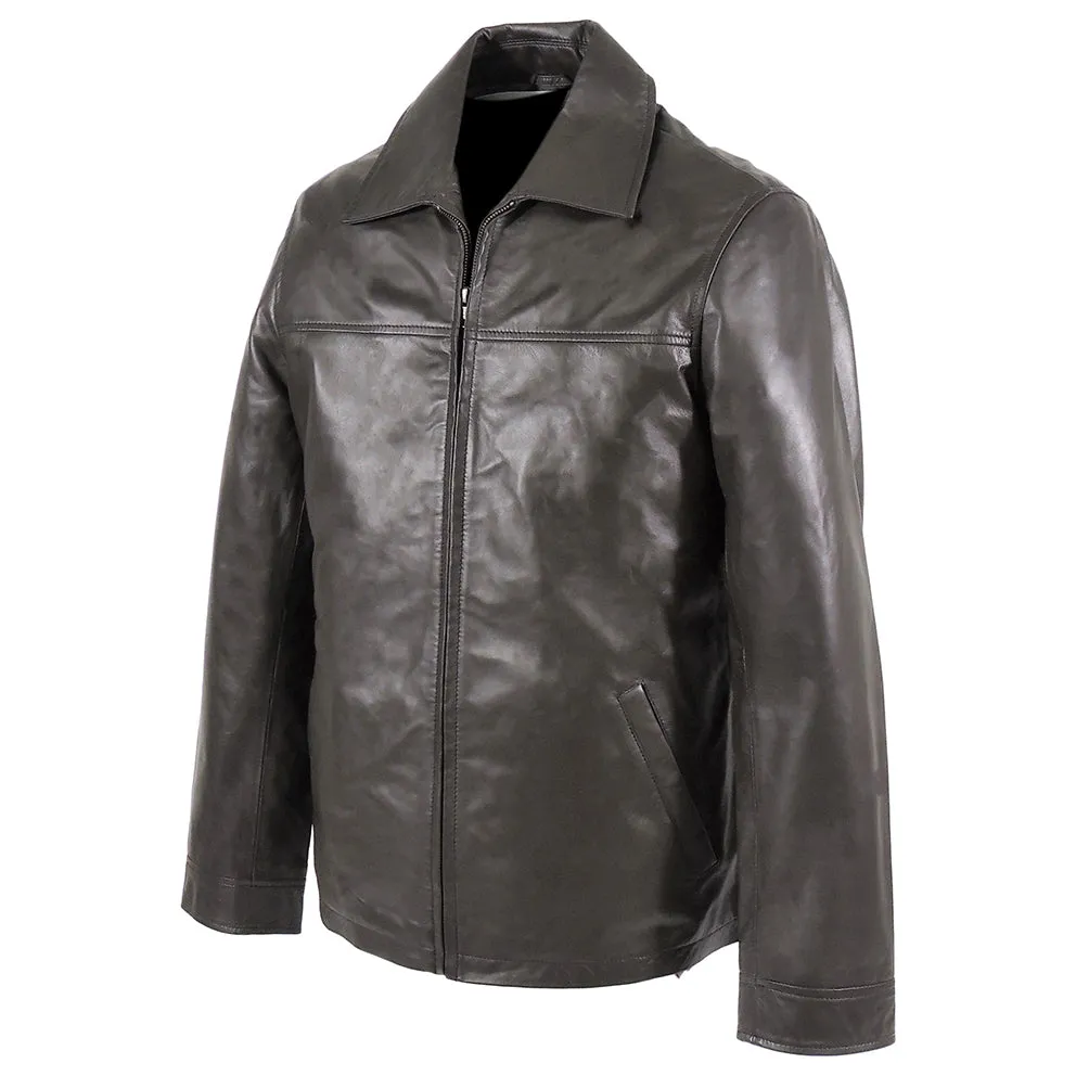 Kilimanjaro Mens Hunter Tan Leather Jacket