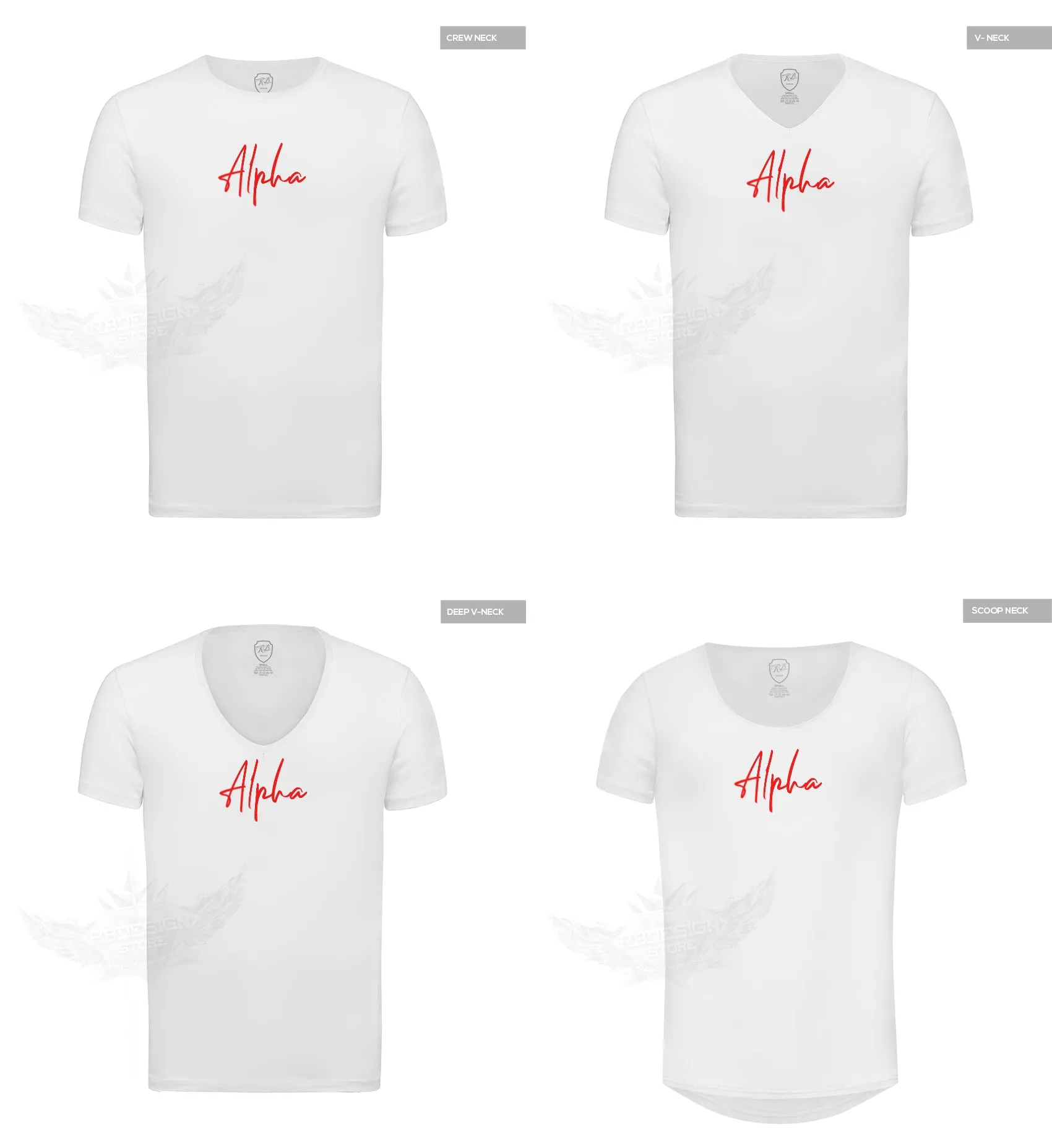 Mens T-shirt "Alpha" MD948