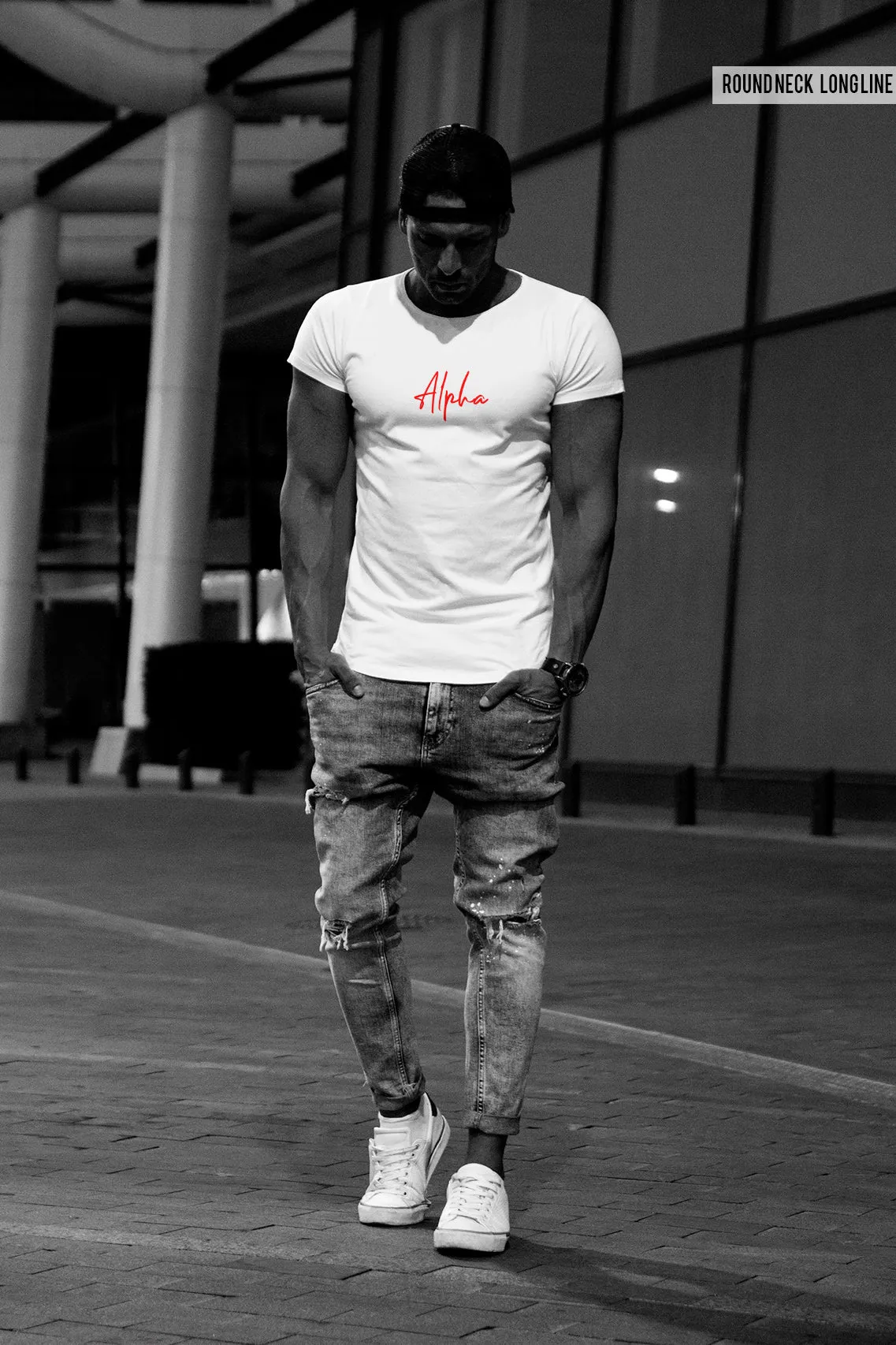 Mens T-shirt "Alpha" MD948