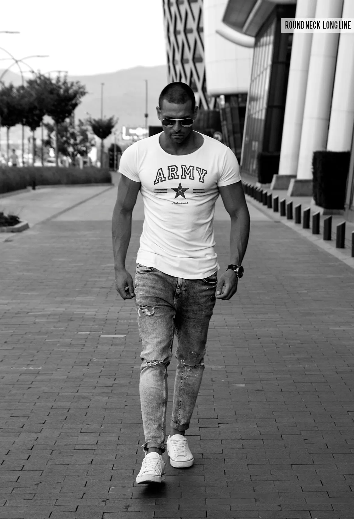 Mens T-shirt "Army" MD944