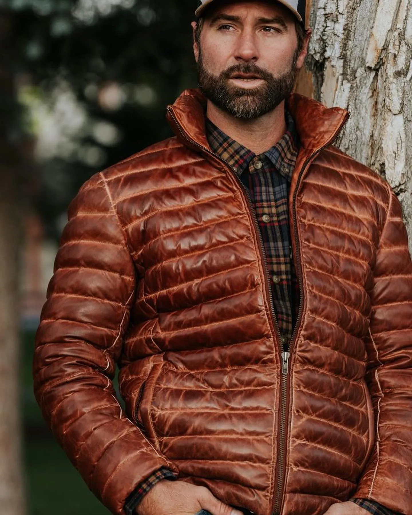 Men's Tan Genuine Lamb Skin Leather Jacket - Timeless Style and Unmatched Quality