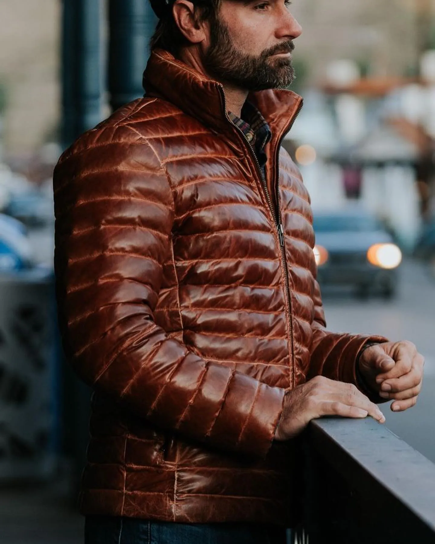 Men's Tan Genuine Lamb Skin Leather Jacket - Timeless Style and Unmatched Quality