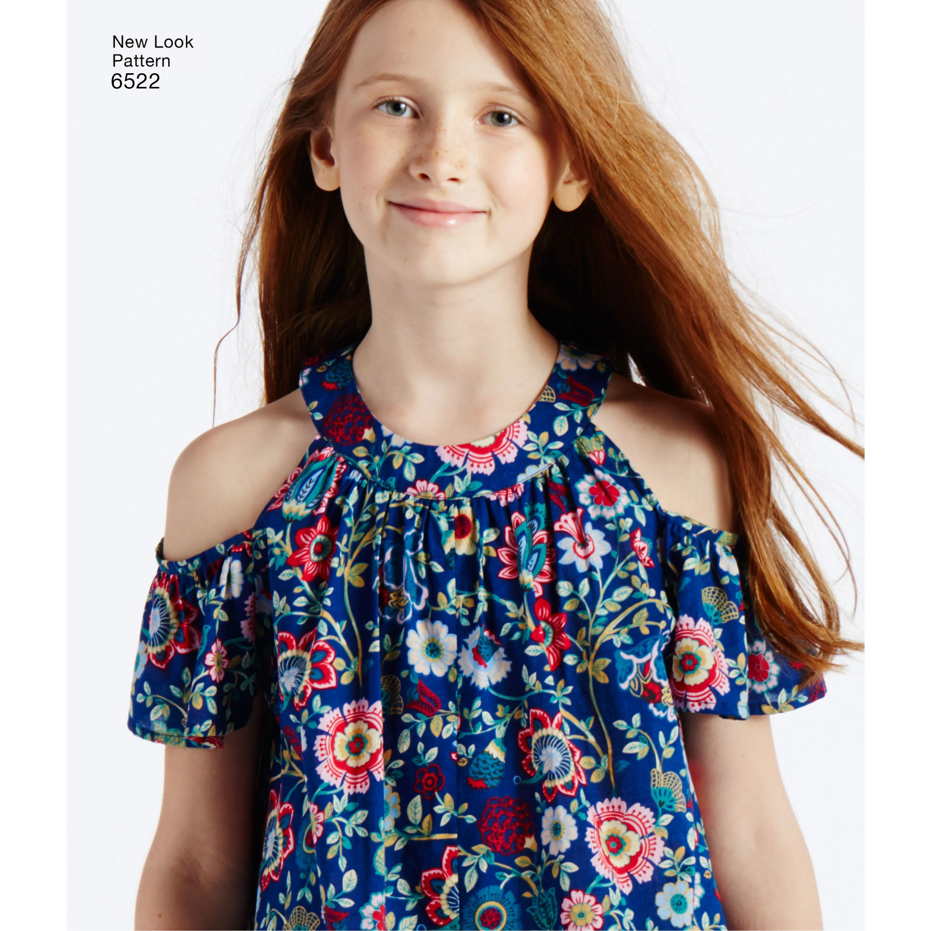 NL6522 Girls' Party Dresses and Tops Pattern