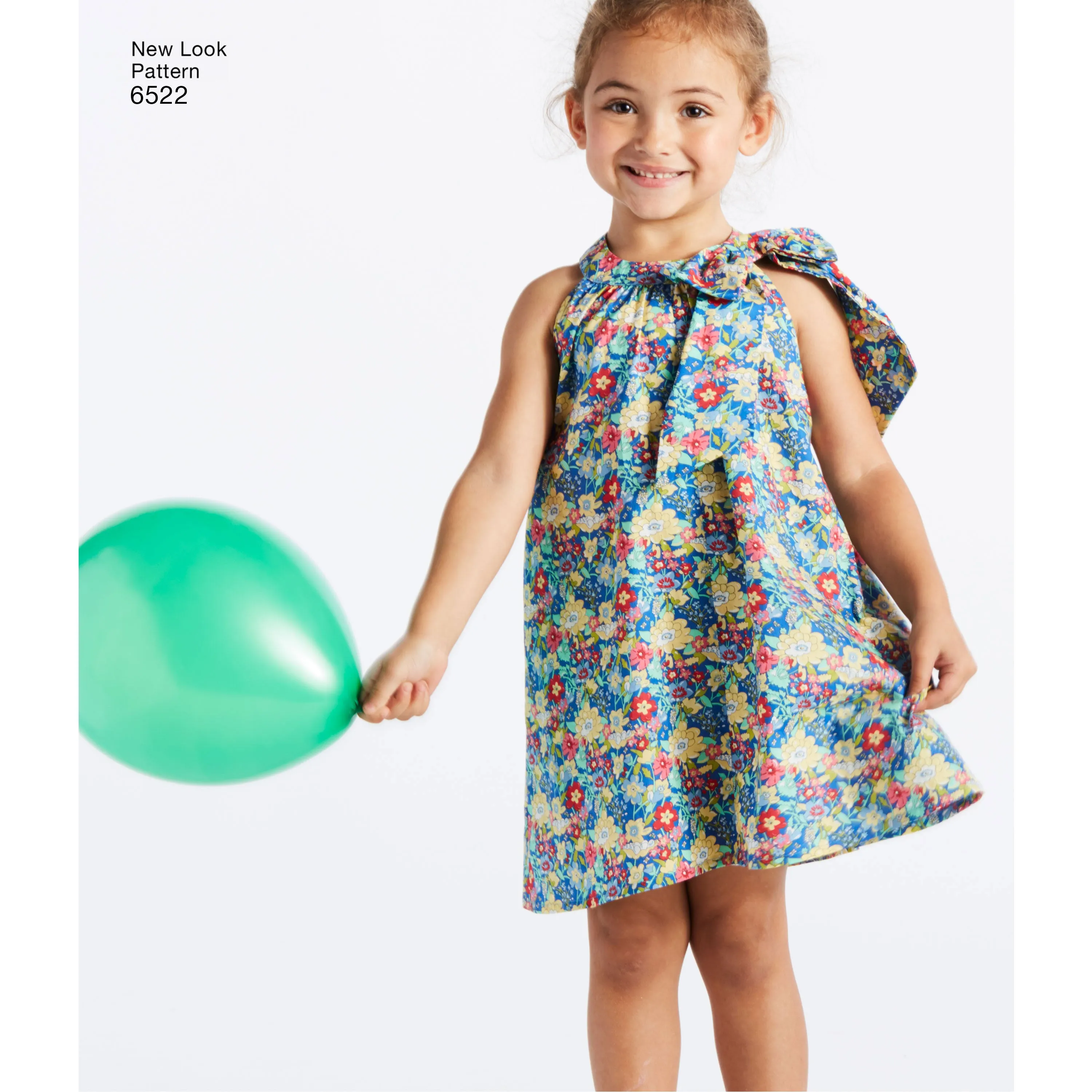 NL6522 Girls' Party Dresses and Tops Pattern