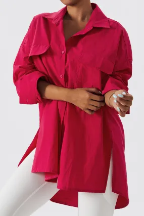 Oversized Longline Shirt