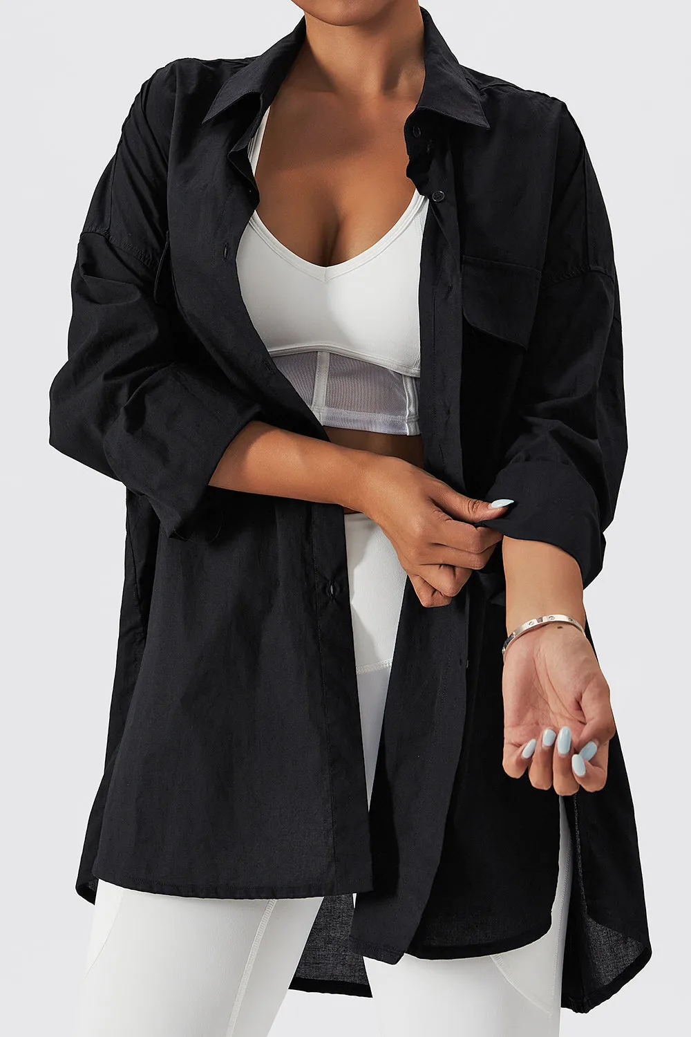 Oversized Longline Shirt