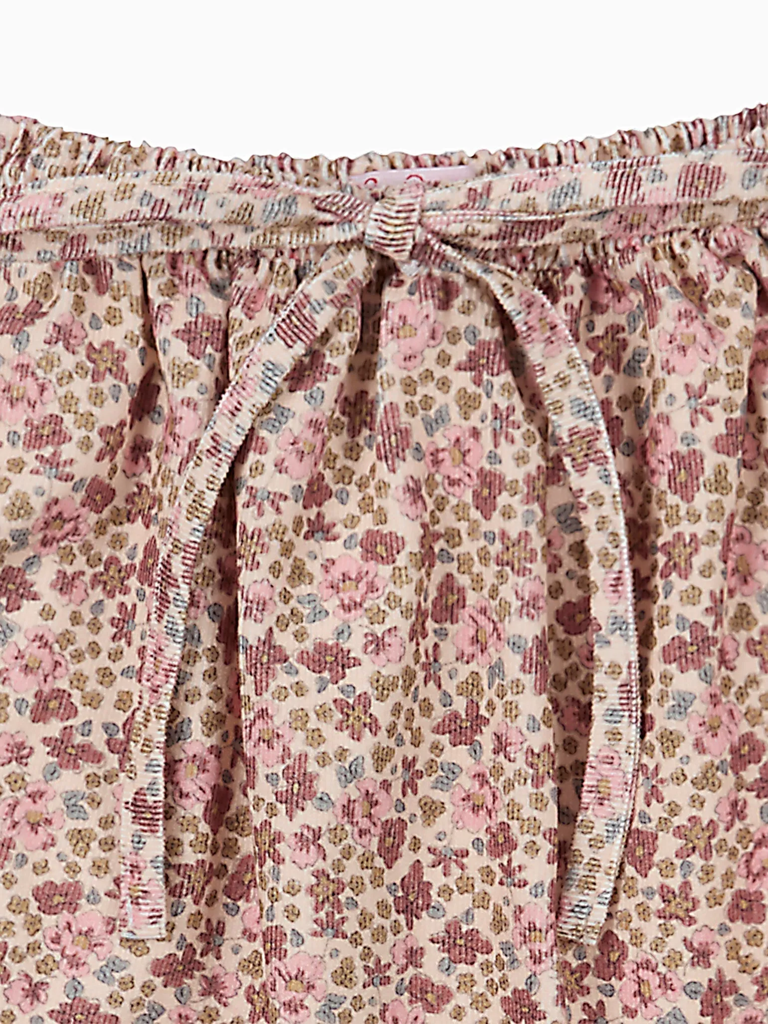 Pink Floral Forna Baby Girl Trousers