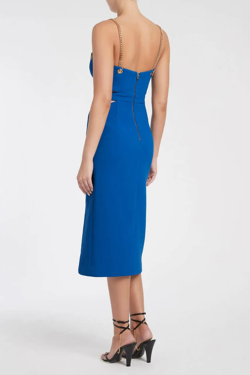 Rebecca Vallance Iman Cut Out Midi Dress