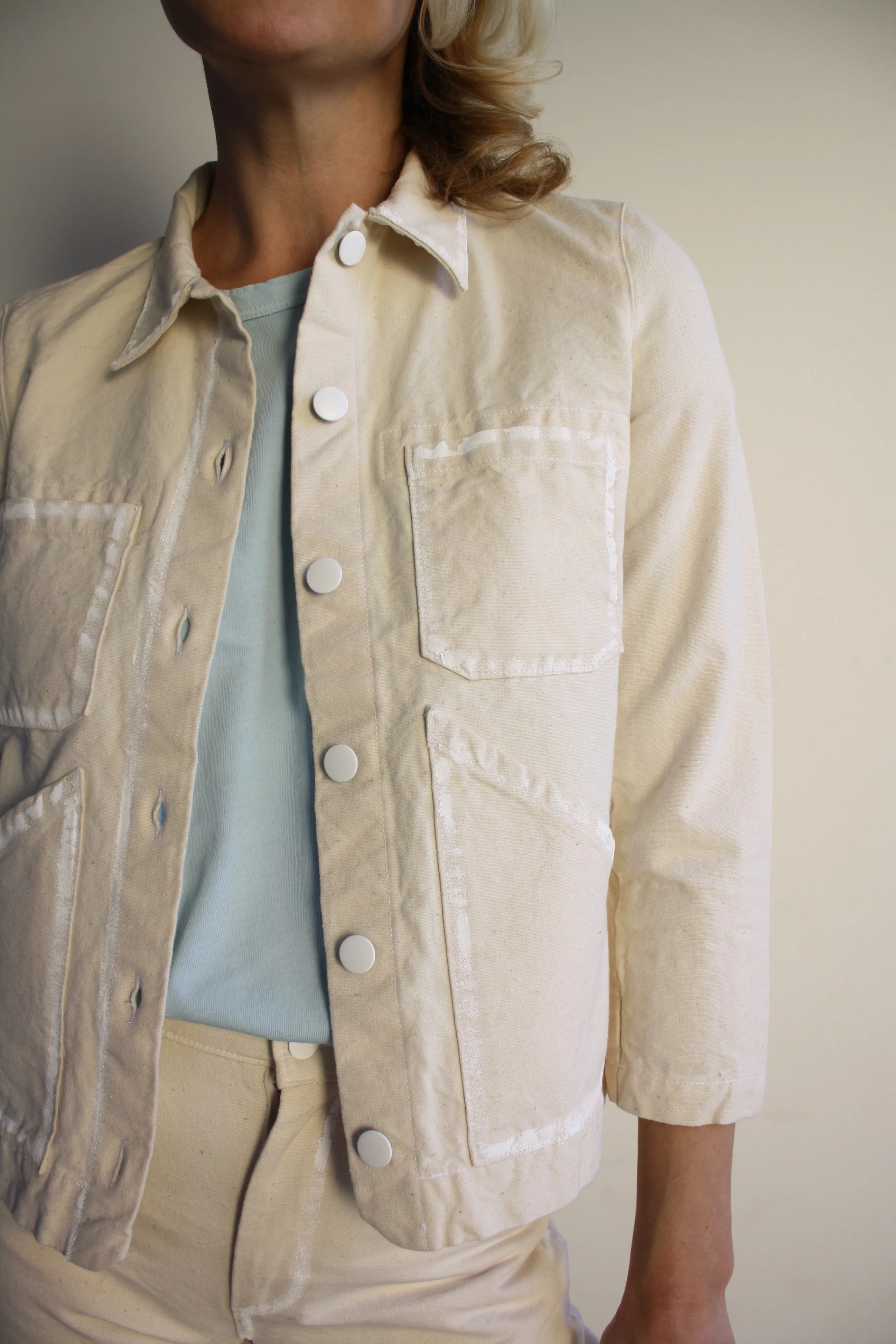 Relaxed Jeans - Primed Canvas