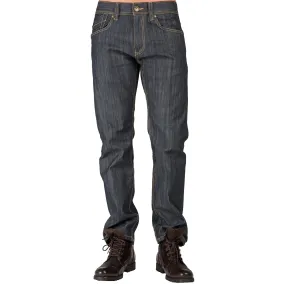 Relaxed Straight Coating Raw Indigo Premium Denim signature 5 Pocket Jeans