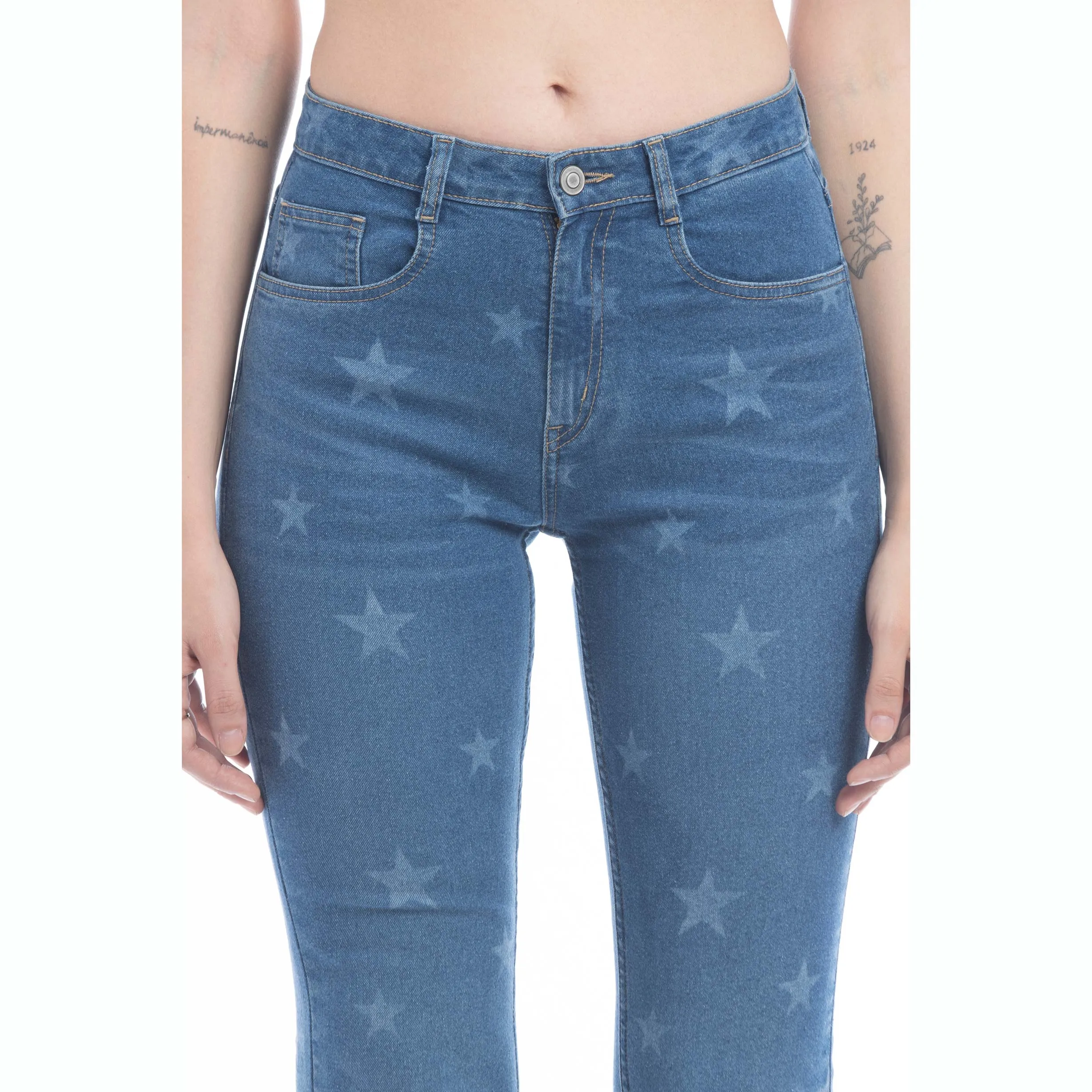 Shiloh Stars Flared Leg Jeans