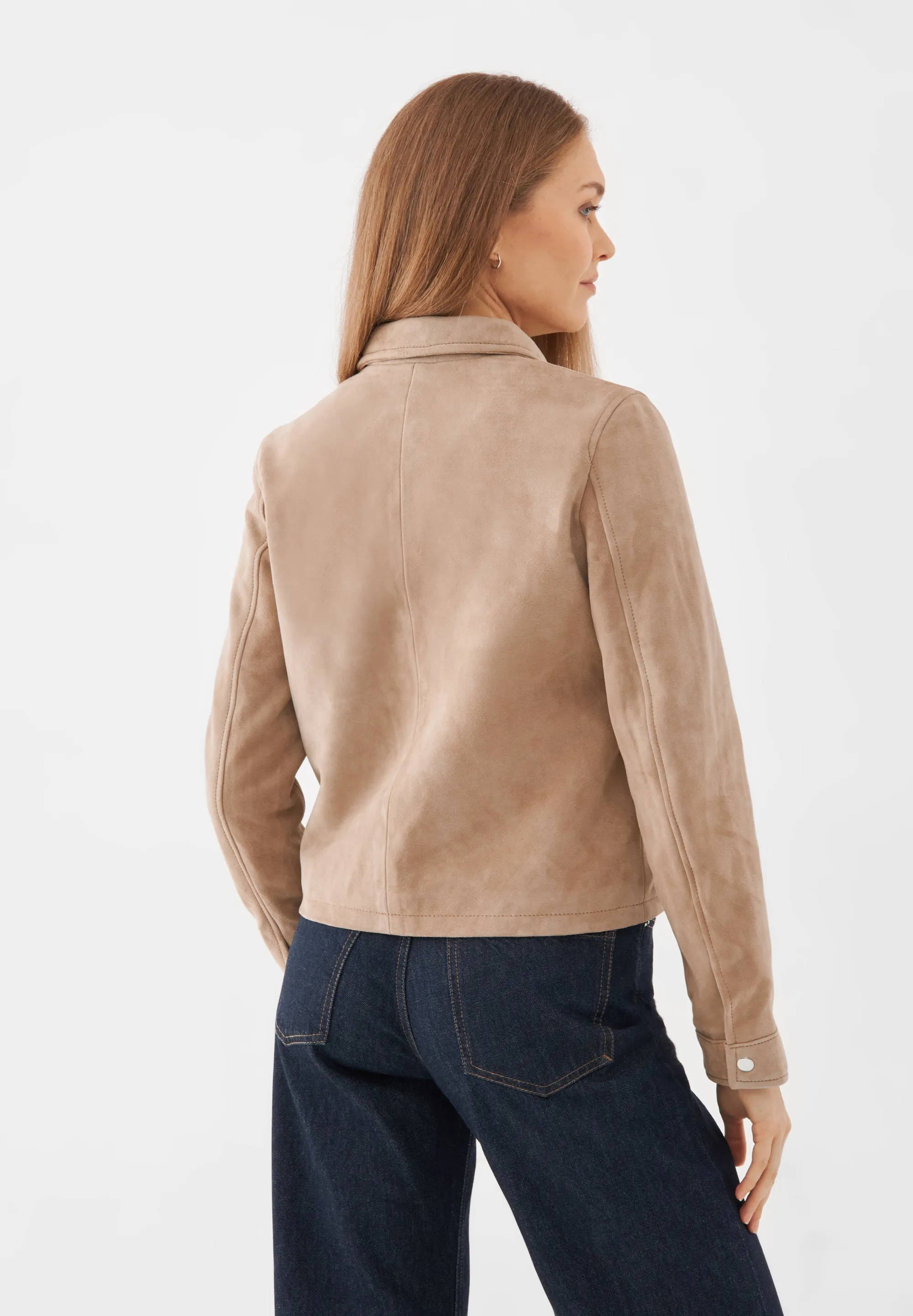 Suede Worker Jacket