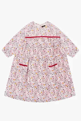 Velveteen Madeline Woodland Girls Dress