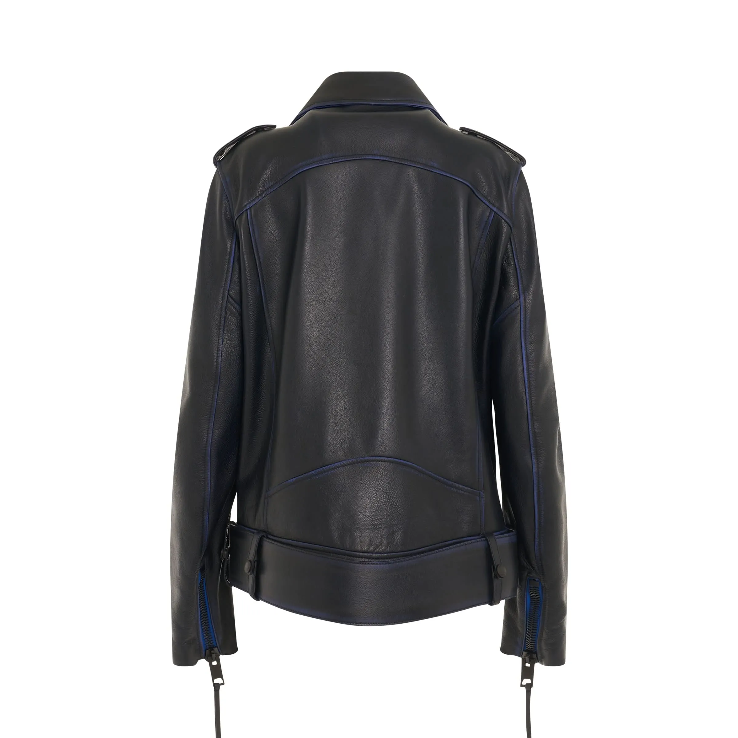 Vintage Oversize Leather Biker Jacket