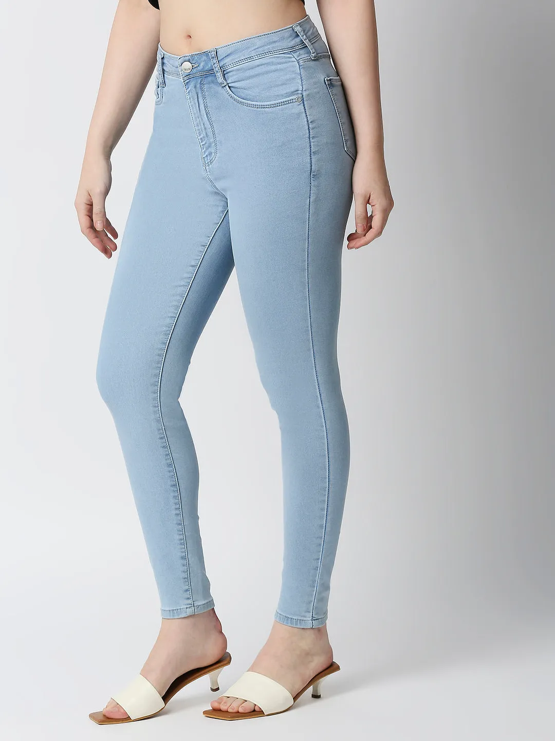 Women High-Rise Skinny Fit Jeans