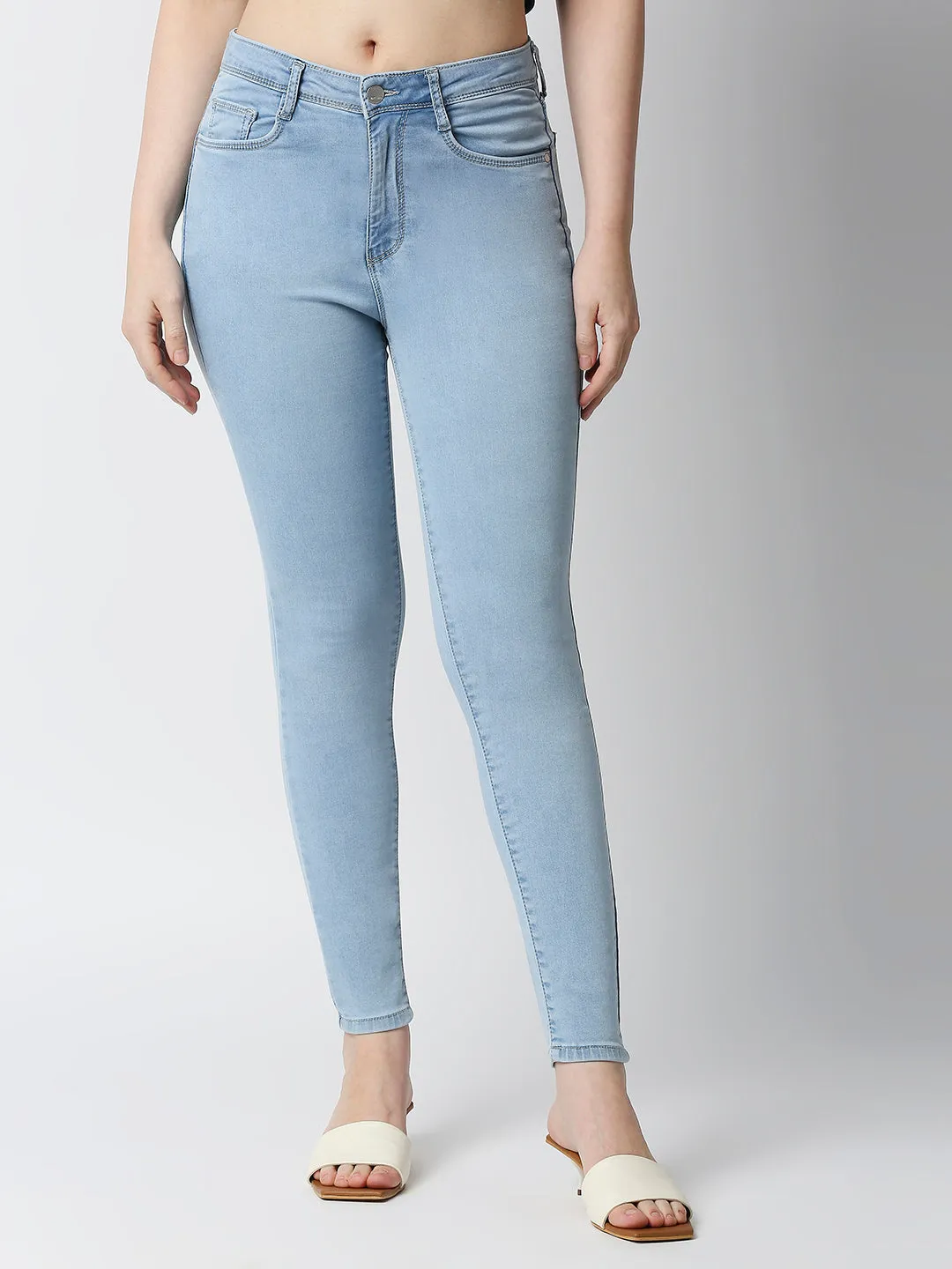 Women High-Rise Skinny Fit Jeans