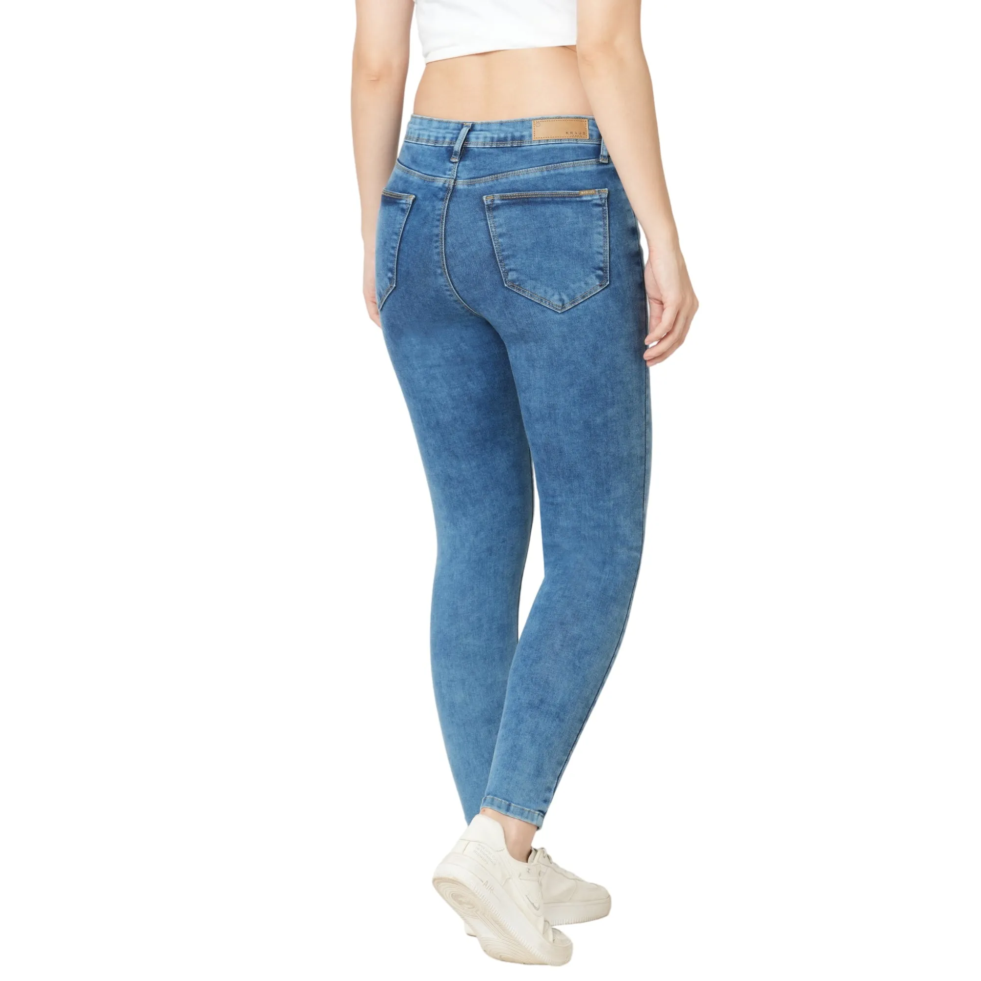 Women High-Rise Skinny Fit Jeans