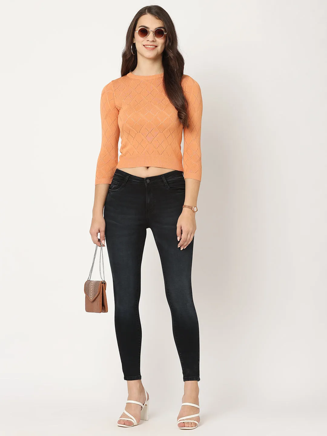 Women High-Rise Skinny Fit Jeans