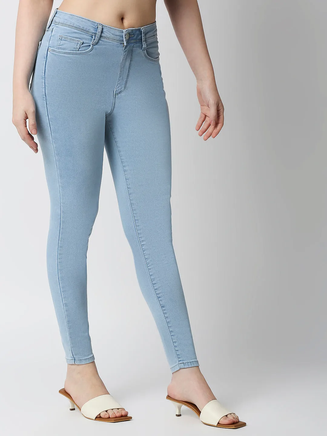 Women High-Rise Skinny Fit Jeans