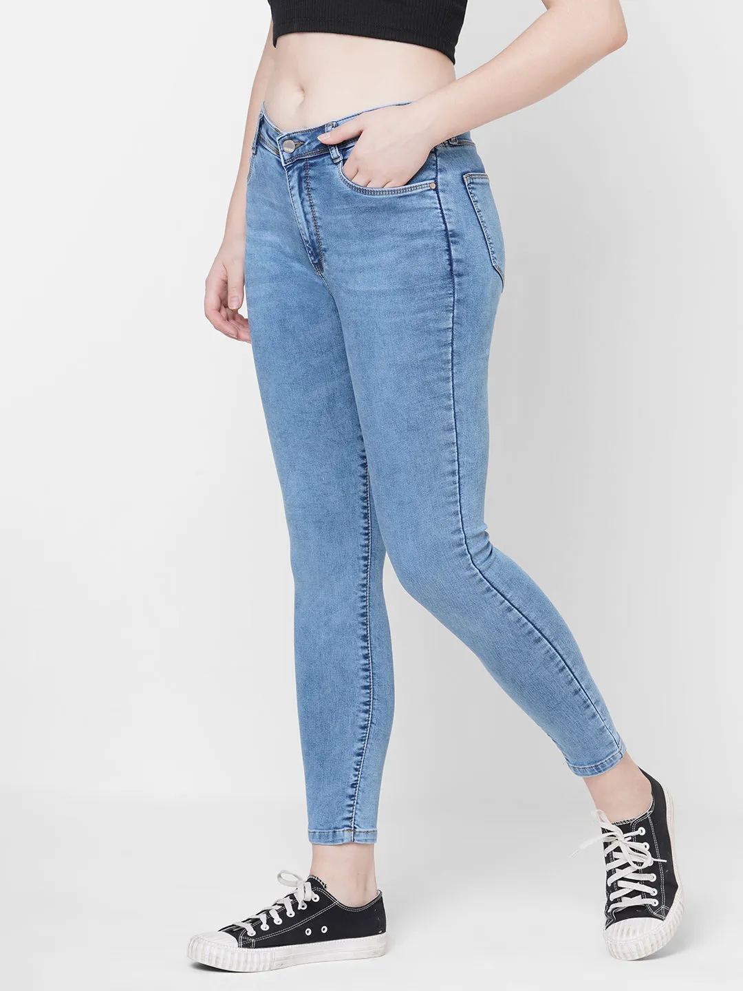 Women High-Rise Skinny Fit Jeans