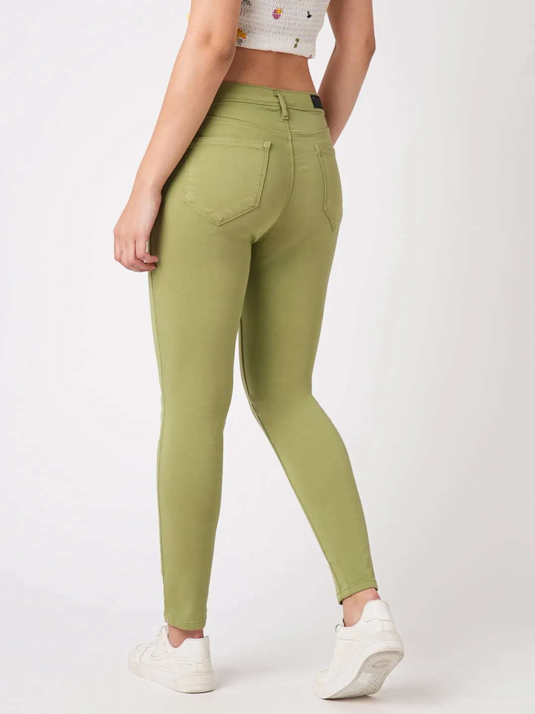 Women High-Rise Skinny Fit Jeans