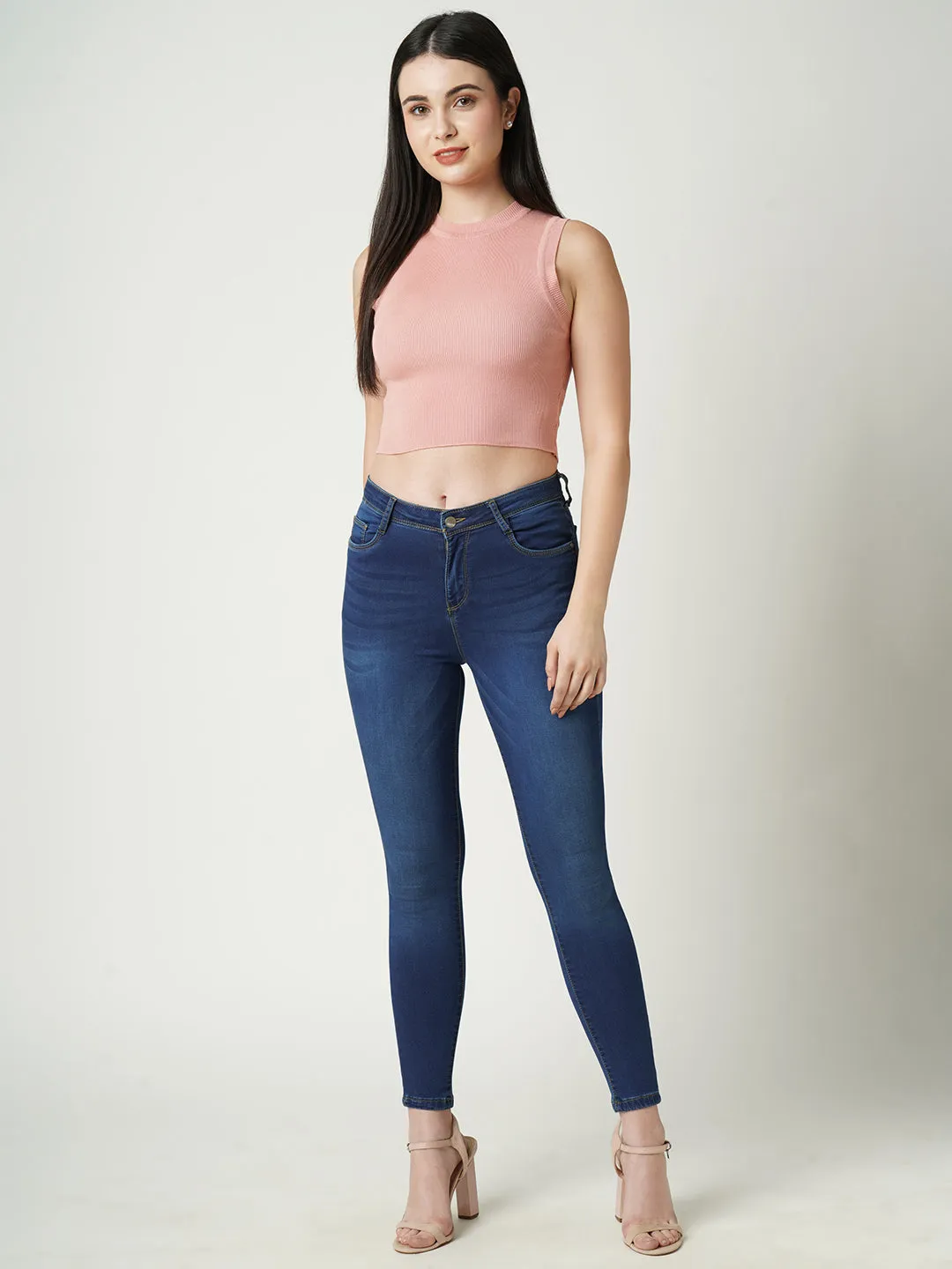 Women Mid-Rise Skinny Fit Jeans