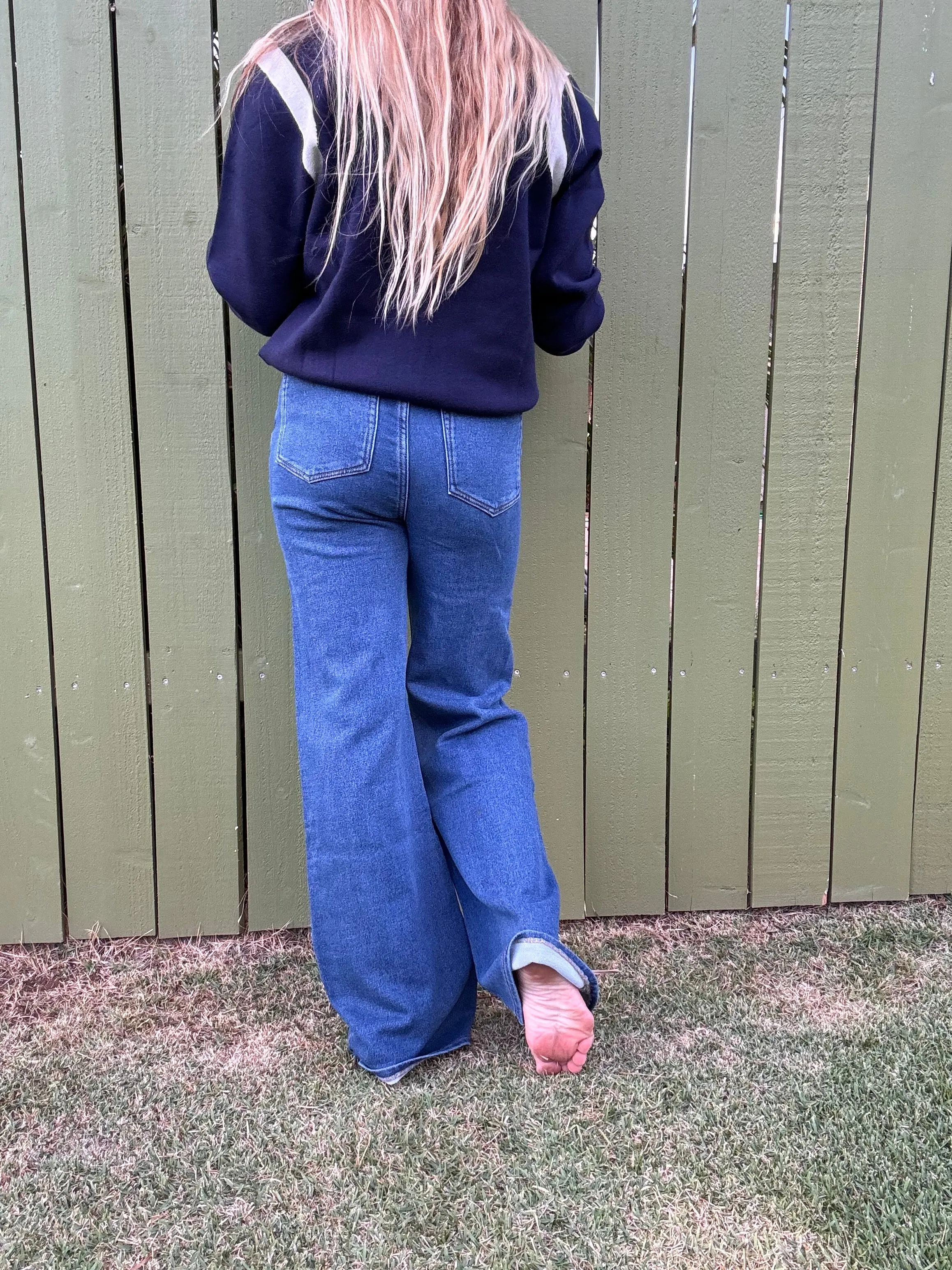 ZSUPPLY Georgia Relaxed Leg Jeans - Vintage Indigo